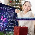 thumbnail image 3 of 50th Birthday Gifts for Women, 50th Birthday Gifts Blanket, 50 Year Old Gifts for Women, 50th Birthday Gifts for Women Funny, Gifts for Daughter from Mom, 3 of 5