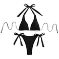 thumbnail image 2 of KeFaWanJu Plus Size Bikini for Women Cheeky Bikini Bottom Bikini Thong Swimsuit for Women Summer !, 2 of 6