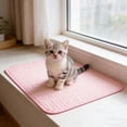 thumbnail image 1 of Pet Summer Ice Mat Sleep Mat Mat Dog Ice Mat Spring Summer Cats Mat Pet Sofa Mat 30x40cm, 1 of 7