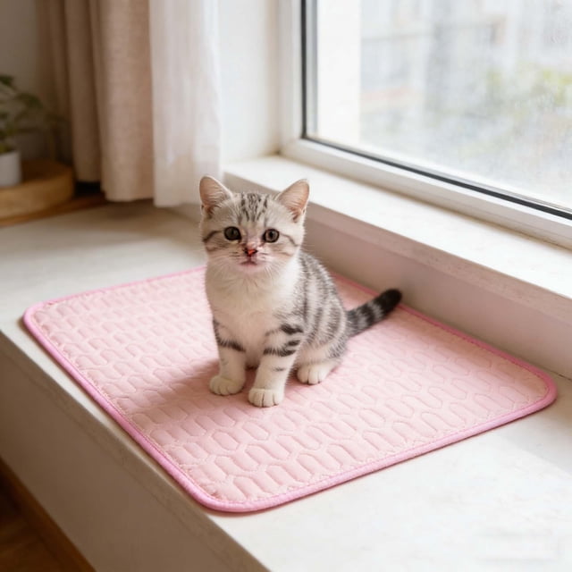 Pet Summer Ice Mat Sleep Mat Mat Dog Ice Mat Spring Summer Cats Mat Pet Sofa Mat 30x40cm