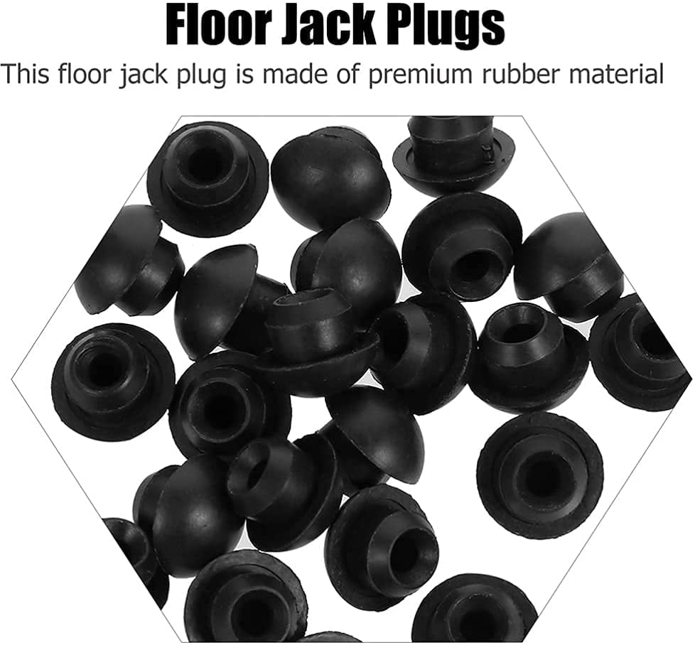 20Pcs Floor Jack Plugs Floor Jack Oil Filler Plugs Rubber Hydraulic Filler B xp 