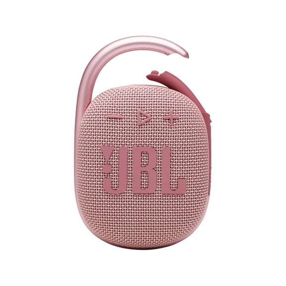 Restored JBL Clip 4 Pink Portable Bluetooth Speaker (Refurbished)