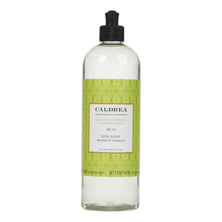 Caldrea Dish Soap, Ginger Pomelo, 16 Oz