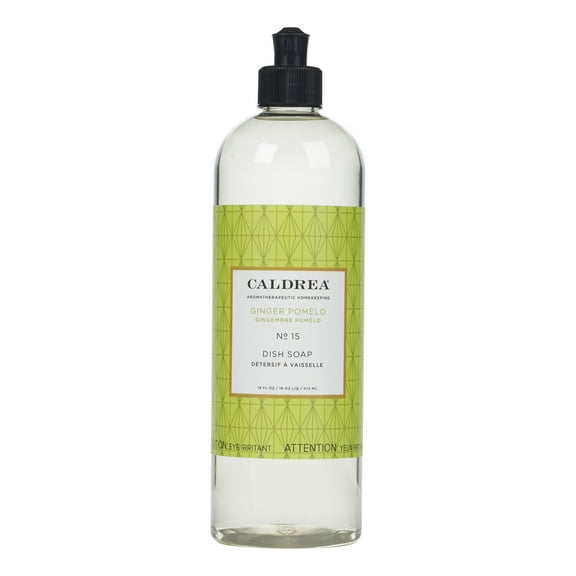 Caldrea Dish Soap, Ginger Pomelo, 16 Oz