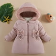 thumbnail image 2 of LUOGENLI Girls Jackets Size 10-12 Girls Children's Winter Padded Padded Jacket Thickened Fashion Down Jacket Girls Jackets Size 7-8 under 10 Girls Jackets Size 7-8 under 10 18-24 Months, 2 of 4