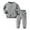 Gray, variant on Esaierr Toddler Baby Boys Girls Sweatshirt 2 Piece Pullover Sweatsuit Suit , Newborn Casual Tracksuit Crew Long Sleeved Spring Autumn Sweatsuit Outfit