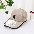 thumbnail image 6 of Solar Fan Hat Breathable Mesh 1000mAh USB Rechargeable Cooling Sun Cap 360° Adjustable Detachable Fan for Fishing Hiking Gardening by PALIFEUR, 6 of 6