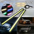 thumbnail image 1 of LED Car COB Daytime Running Lights Strip SuperBright Low Cosumption Auto DRL Fog Driving Lamp DRL Atmosphere Lamp Waterproof 12V, 1 of 5