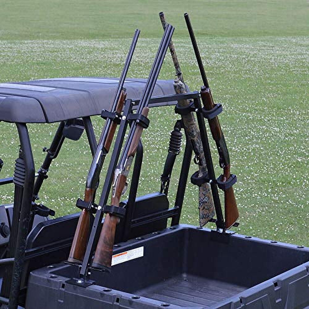 Great Day Quick-Draw Gun Rack, Black, 30x9x7in,