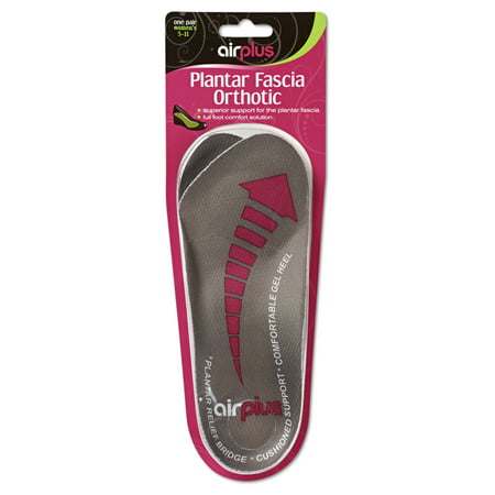 Airplus Plantar Fasciitis Orthotic Insole for Extra Cushion & Pain (Best Insoles For Walking All Day)