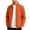 Orange, variant on Boy's Solid Color Leisure Sports Long Sleeve Hoodless Casual Outwear Interchange Jacket Girls Zip Up Jacket Kids Outwear Tops