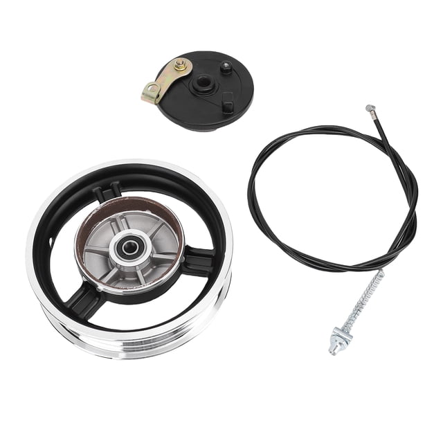 10X3.0 Wheel Hub, Precise Electric Scooter Wheel Rim Shockproof M12 Mounting Hole High Strength for Electric Motorcycle