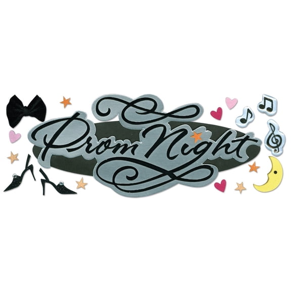 Jolee's Boutique Title Waves Dimensional Stickers-Prom Night