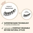 thumbnail image 2 of i-ENVY False Lashes Bare Beyond Natural Eyelashes Lightweight Fake Lashes (5), 2 of 11