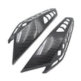 thumbnail image 4 of 2pcs motocicletas de protección de la señal de accesorios de los accesorios fáciles de usar piezas de escudos de cola de reemplazo resistente Rayas grises, 4 of 8