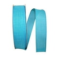 thumbnail image 1 of Reliant Ribbon 92573W-913-09K Everyday Linen Value Wired Edge Ribbon - Turquoise - 1.5 in. x 50 yards, 1 of 3