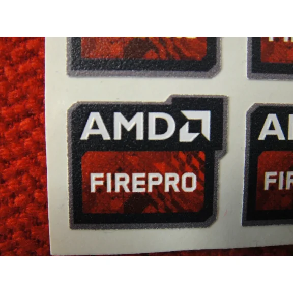 Amd Firepro Sticker Logo Decal For Gaming Pc