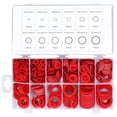 thumbnail image 1 of Joint de Fibre de Papier, 600pcs Plat Laveuse d'Isolation Laveuse Plate Laveuse Plat Assortiment Haut de Gamme Performance, 1 of 14