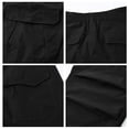 thumbnail image 5 of HKYNLAG Men's Tactical Cargo Pants Relaxed Fit Quick Dry Ripstop Waterproof Stretch Outdoor Hiking Pants with Multi Pockets Black XL, 5 of 8