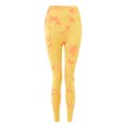thumbnail image 4 of GEWSEY Womens High Waist Tummy Control Leggings Ruched Lift Yoga Pants Workout Tights (Yellow, L), 4 of 7