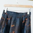 thumbnail image 4 of Nueva llegada Falda midi de seda auténtica para mujer Falda de seda morera vintage de longitud media con nubes fragantes, 4 of 4
