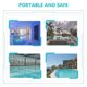 thumbnail image 4 of 1Pc Swimming Pool Scoop Net Pond Cleaning Net Portable Cleaning Tool (Green), 4 of 4