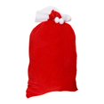 thumbnail image 1 of Bolsa de regalo navideña grande con cordón ajustable, ideal para regalos navideños en el hogar o para guardar objetos pequeños. 70 cm x 50 cm, 1 of 9