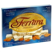 Ferrara Torrone Almond Honey Nougat Assorted Flavors Candy, 6.35 oz (Pack of 12)