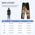 thumbnail image 2 of Salouo Squirrels Eating Peanuts On The Tree Print Pajama Pants for Men, Lounge Pants Elastic Waistband Casual Men's sleepwear Loungewear Sleep Pajama Pant -Medium, 2 of 7