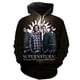 thumbnail image 2 of Nueva llegada Sudadera con capucha con estampado 3D sobrenatural para hombres y mujeres Sudadera informal con capucha sobrenatural Sudadera con capucha de gran tamaño Harajuku, 2 of 4