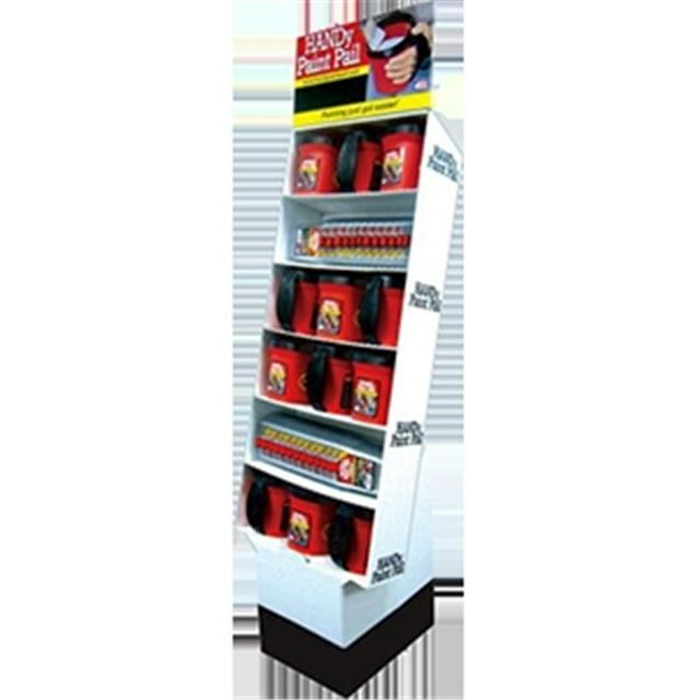 Bercom 2000-FD Handy Paint Pail & Liner Box Display 12 Pails & 24 Liners