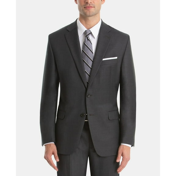 Connoisseur Men's UltraFlex Classic-Fit Wool Suit Gray 50L B4HP $450