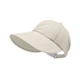 thumbnail image 2 of PureCasa Women's Sun Hat Wide Brim Uv Protection Outdoor Ponytail Hat Travel Casual Lightweight Beach Hats for Women, 2 of 5