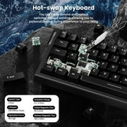 ATTACK SHARK X68 HE Rapid Trigger Keyboard Magnetic Switch 60% Wired 8KHz Magnetic Keyboard With 0.01mm RT Accuracy, Support RT/Snap Tap/DKS/MT/TGL