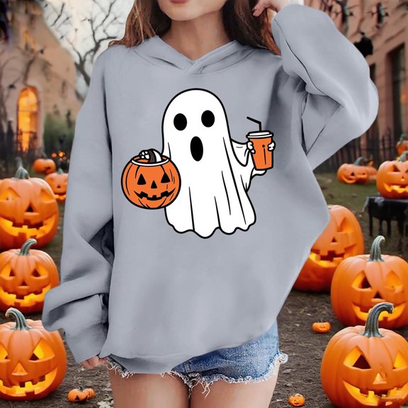 Bnwani Gray Hoodie Sweatshirt for Children Long Sleeve Fleece Casual Oversized Cute Solid Pocket Size 3-4t