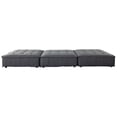 thumbnail image 6 of Diamond Sofa PLATFORMLGGR3PC 79 x 41 x 34 in. Platform Square Modular Lounger, Grey Fabric - 3-Piece, 6 of 6