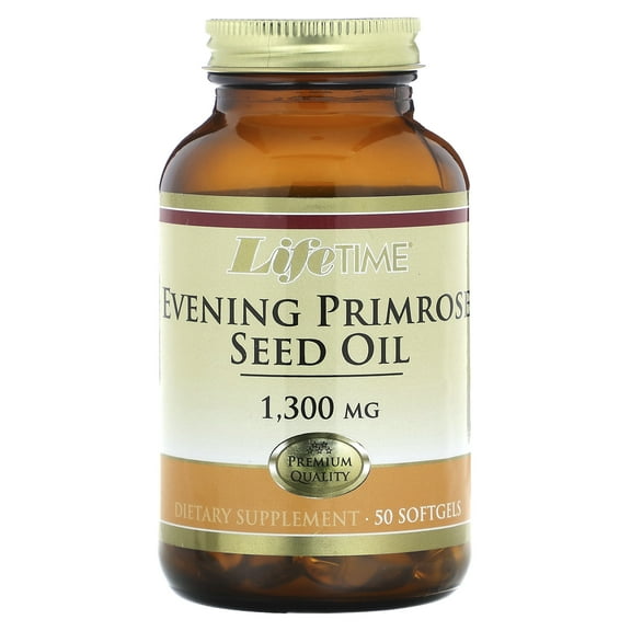 LifeTime Plant Based Omega-6 Evening Primrose Oil 50 Softgel