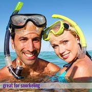 Macks AquaBlock Swimming Earplugs, 3 Pair - Comfortable, Waterproof, Reusable Silicone Ear Plugs for Swimming, Snorkeling, Showering, Surfing and Bathing (Purple)