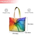 thumbnail image 4 of Colorful Ink Pattern Travel Tote Bags for Women Carry On,Large Weekender Bags for Women Travel,Multi Functional Duffle Bag for Work,Shopping,Sports, 4 of 5