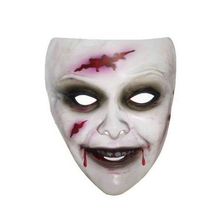 Transparent Zombie Mask Female Halloween Costume