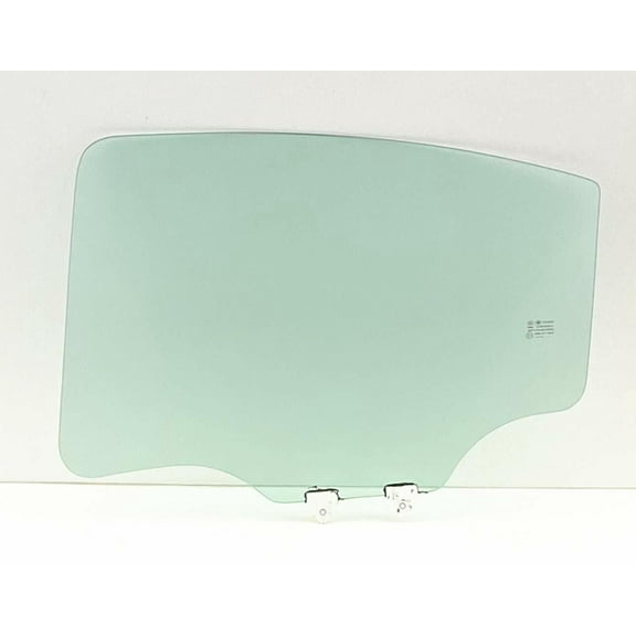 Driver Left Side Rear Door Window Door Glass Compatible with Mitsubishi Galant 4 Door Sedan 2004-2012 Models