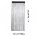 thumbnail image 4 of AUQ Beaded Curtain Door String Curtains for Doorway Tassels Beads Hanging Fringe,Room Divider Window Hallway Entrance Wall Closet Bedroom Privacy Decor (39×79In/100×200Cm), 4 of 9