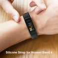 thumbnail image 2 of Correa de silicona suave WDOplteas Para Huawei Band 4/Honor Band 5i negro, 2 of 9