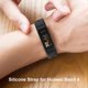 thumbnail image 2 of Sywqhk Correa de silicona suave para Huawei Band 4/Honor Band 5i (negro), 2 of 9