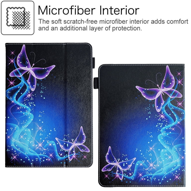 Custodia In PU Per Chuwi UBook Pro 12.3: Flip Cover Con Funzione Stand, Azzurro, Accesso Preciso A Porte E Fotocamera - 5