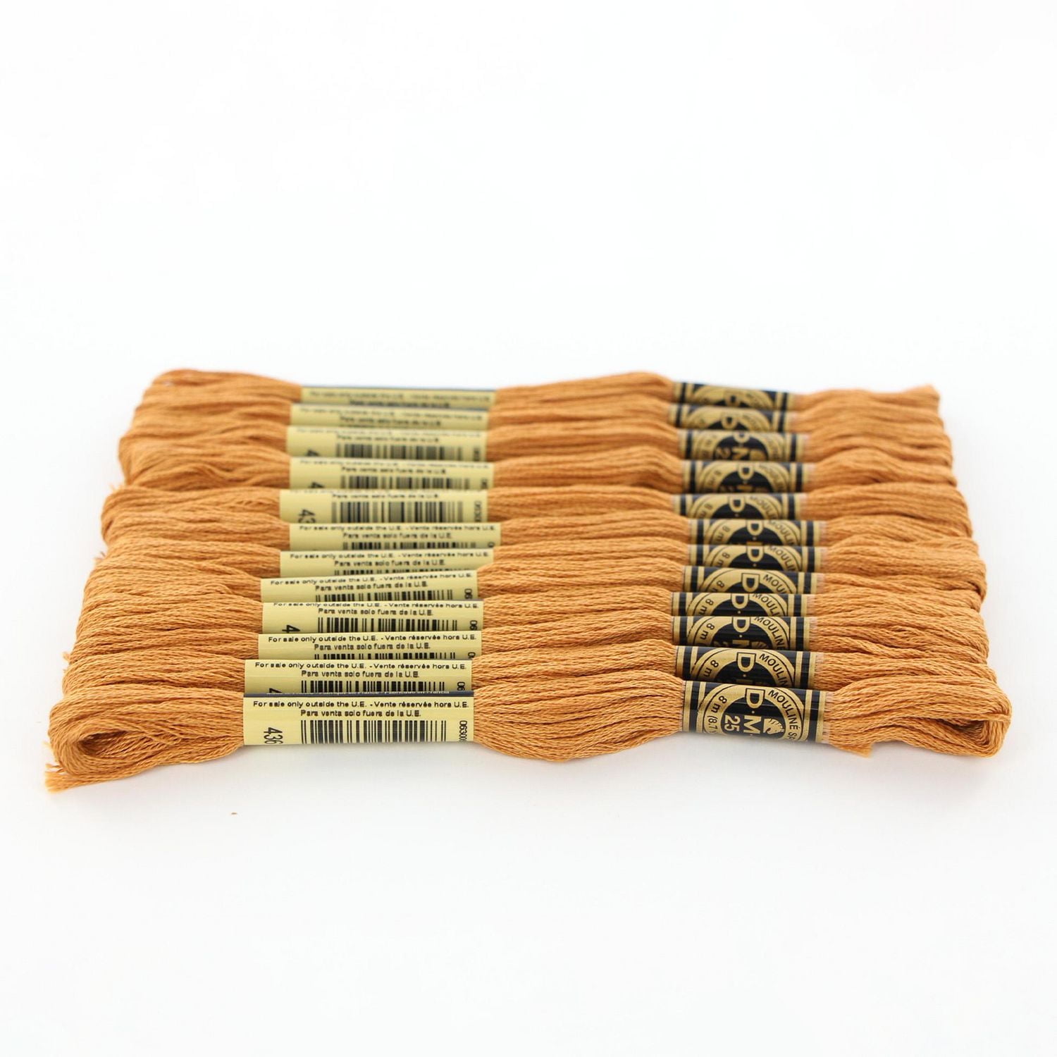 DMC Cotton Embroidery Floss 6-Strand 8m – Beige/Brown, 6 Strand