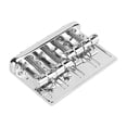 thumbnail image 2 of Sillín De Puente De Bajo Eléctrico, Montaje De Puente De Bajo 4 Cuerdas Ajuste Lateral Mayor Espaciado De Cuerdas Metal Para Instrumento Musical Para Reparación ANGGREK AH3014, 2 of 8