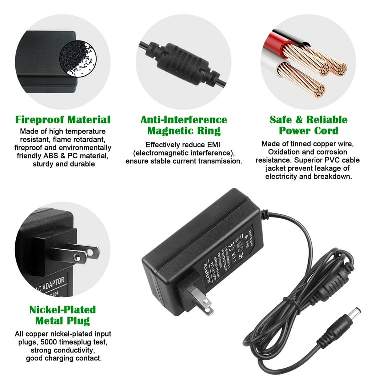 12V 4A Power Supply - COOLM AC 100-240V 50/60Hz to DC 12 12V 4A Power Supply - COOLM AC 100-240V 50/60Hz to DC 12