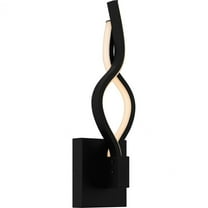 PCISD8704MBK Quoizel Lighting Isadora - 14W LED Wall Sconce In Contemporary Style-15.75 Inches Tall and 4.5 Inches Wide-Matte Black Finish