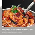 thumbnail image 3 of 2Pcs Silicone Wok Spatula with Stainless Steel Handle for Cooking Kitchen Supplies Household, 3 of 6